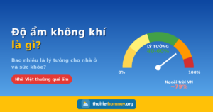 Độ ẩm không khi là gì