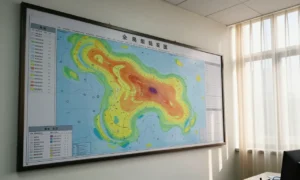 Minh họa: Bản đồ synop đọc thế nào để xác định chính xác tâm bão và đường đi