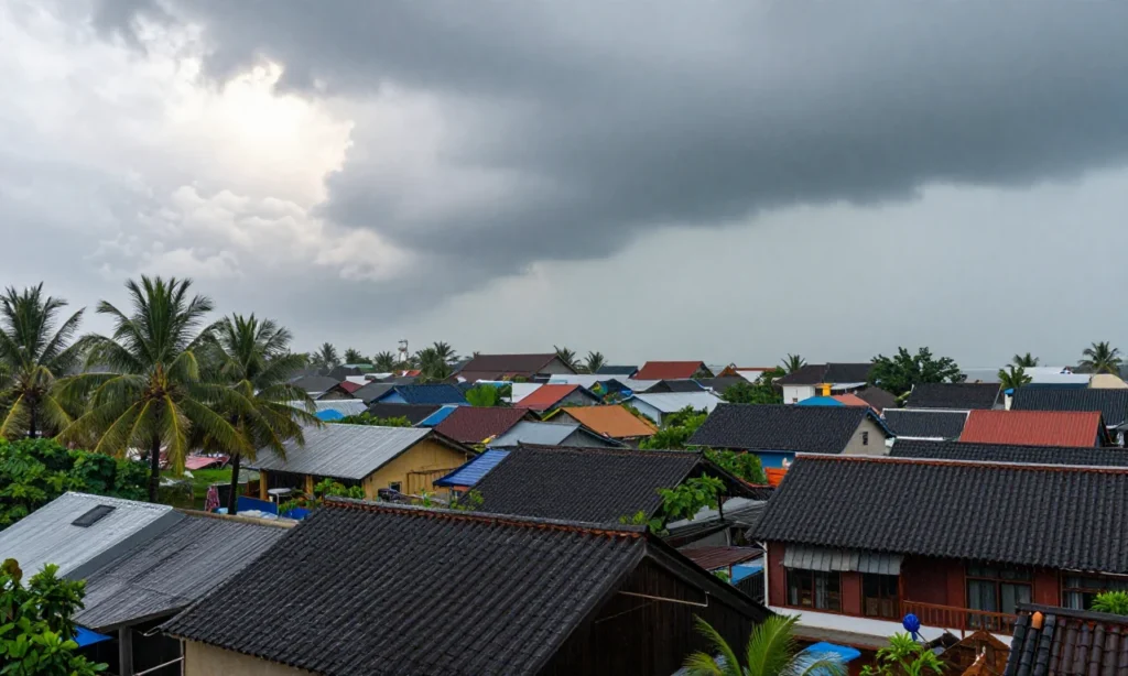 Minh họa: Bão táp mưa sa là gì: nghĩa đen, nghĩa bóng và nguồn gốc