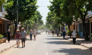 Minh họa: Chỉ số UV ở Đồng Nai cao vào lúc nào: khung giờ từ 10h đến 15h cần hạn chế ra ngoài