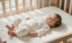 Minh họa: Giữ ấm cho trẻ sơ sinh mùa đông đúng cách bằng cách mặc nhiều lớp quần áo mỏng thay vì chỉ điều chỉnh nhiệt độ