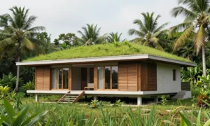Minh họa: Kiến trúc nhà ở thích ứng khí hậu từng vùng: Giải pháp thiết kế bền vững