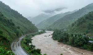 Minh họa: Lào cai có hay bị bão không: thực tế ít gặp nhưng mưa lũ lớn thường xuyên