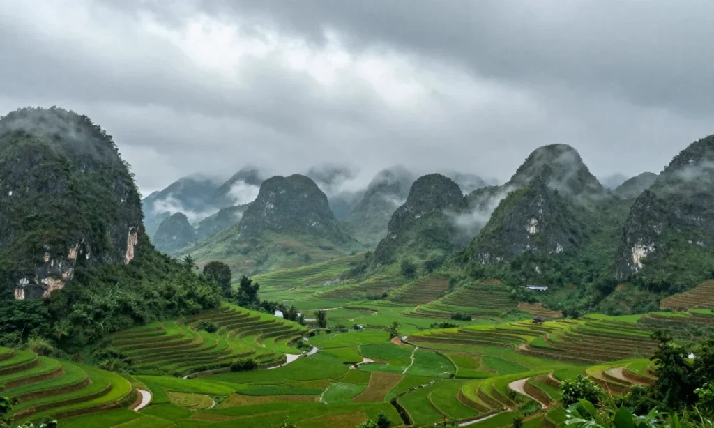 Minh họa: Lượng mưa trung bình năm ở Điện Biên là bao nhiêu và đặc điểm khí hậu ra sao?