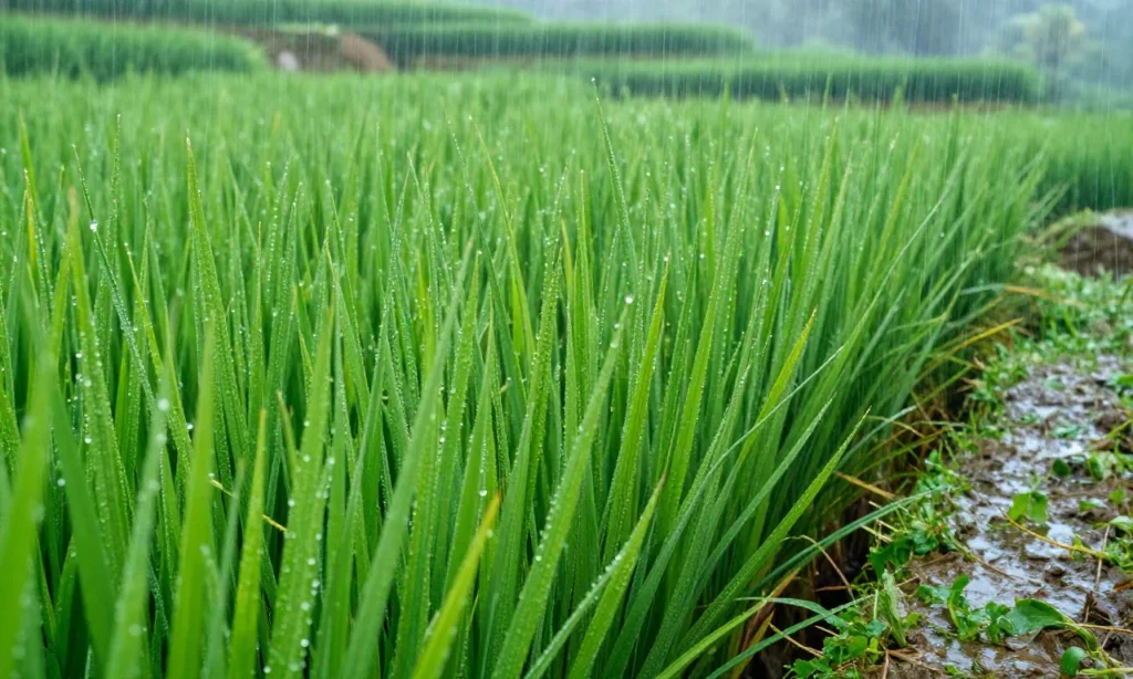 Minh họa: Lượng mưa trung bình năm ở Nghệ An dao động 1.500–2.200mm, tập trung mùa hè.