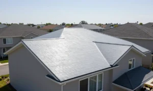 Minh họa: Mái nhà phản xạ nhiệt cool roof giúp giảm tải điều hòa, tiết kiệm điện ngay lập tức