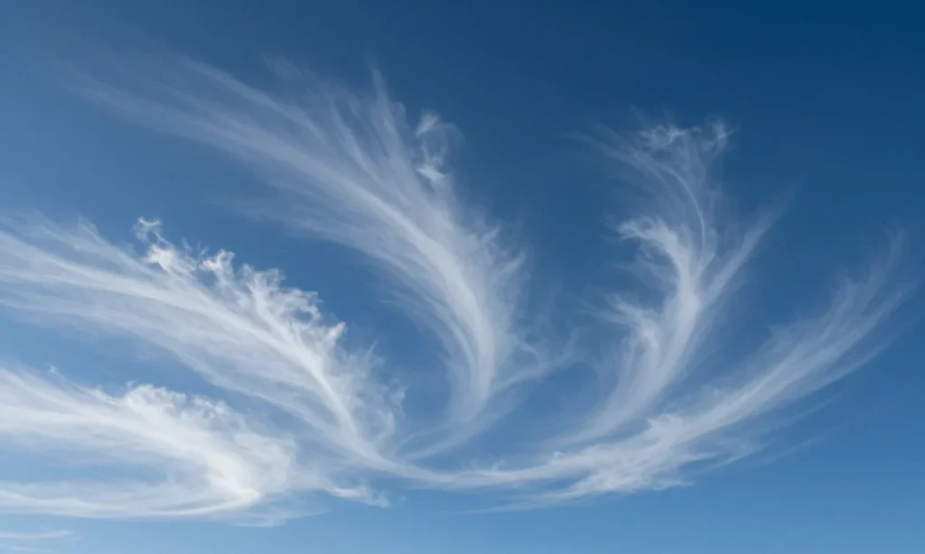 Minh họa: Mây ti cirrus ở độ cao bao nhiêu? đáp án nằm trong khoảng 6.000–12.000m