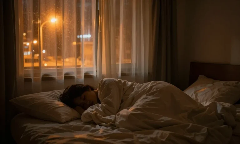 Minh họa: Ô nhiễm ánh sáng ảnh hưởng gì đến sức khỏe con người khi ngủ