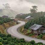 Minh họa: Tháng lạnh nhất ở đắk lắk là tháng 12, nhiệt độ trung bình chỉ khoảng 15-17 độ c