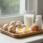 Minh họa: Thiếu vitamin D trong mùa mưa kéo dài: cách bổ sung an toàn qua thực phẩm và thuốc