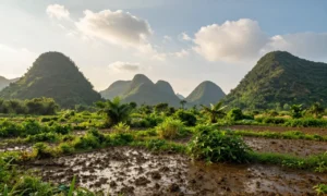Minh họa: Thời tiết miền Bắc tháng 5 như thế nào: nền nhiệt 25-32 độ c, mưa rào xen kẽ nắng