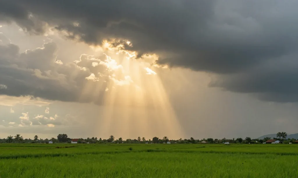 Minh họa: Thời tiết miền Nam tháng 6 như thế nào: Nắng nóng xen mưa dông, du khách cần lưu ý gì