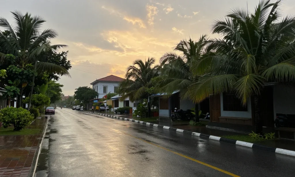 Minh họa: Thời tiết miền Nam tháng 7 như thế nào: nền nhiệt 25-33 độ, mưa rào chiều tối