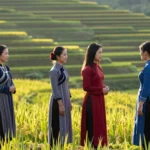 Minh họa: Trang phục truyền thống theo khí hậu phản ánh bản sắc vùng miền và lịch sử dân tộc