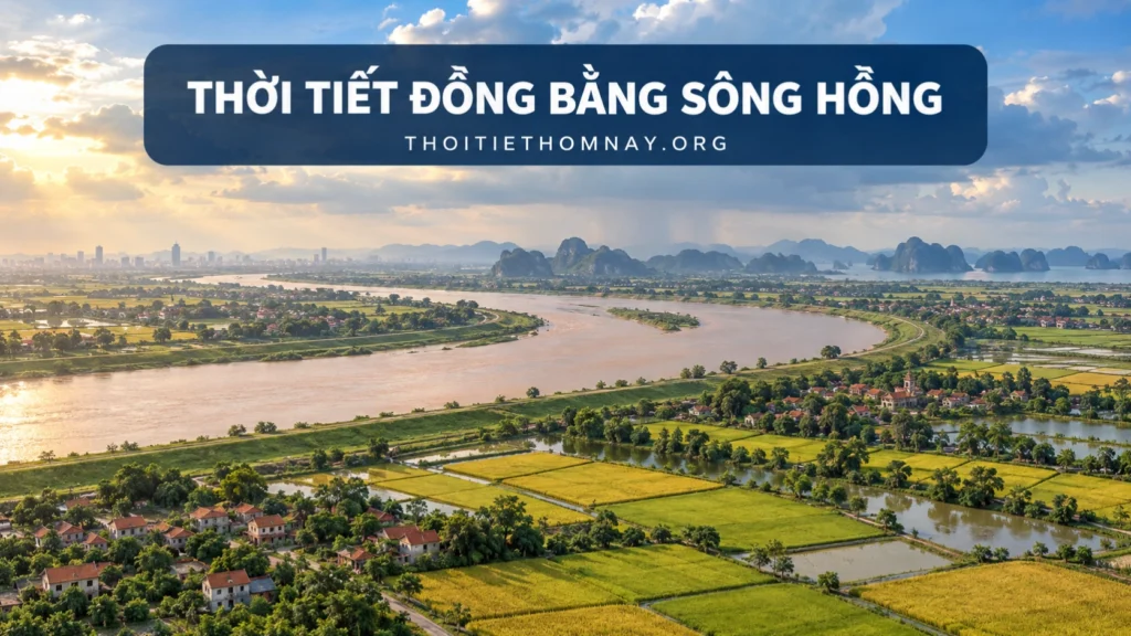 Thời tiết đồng bằng sông Hồng